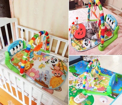 Kleintoon Muzikale Babyspeelmat - Babygym Speelkleed - KidsKorner