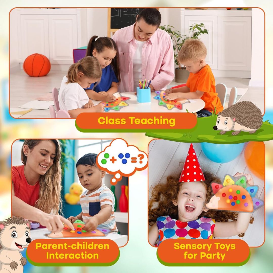 Kleur Sorteer Squishy Fidget Speelgoed - KidsKorner