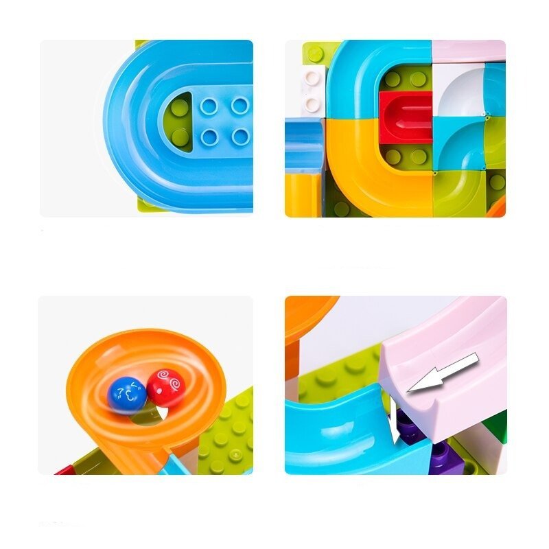 Knikkerbaan Bouwstenen - Marble Run - 3 Tot 8 Jaar - KidsKorner