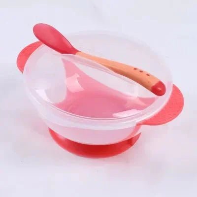 KomVast Baby Bord met Zuignap en Lepel - KidsKorner