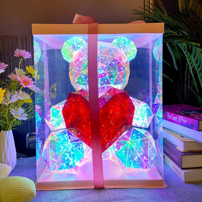 LED Nachtlamp | Kristal Look Met Zachte Gloed Voor Kinderkamer 3+ Jaar - KidsKorner