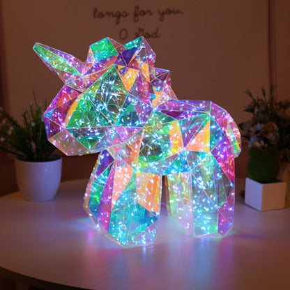 LED Nachtlamp | Kristal Look Met Zachte Gloed Voor Kinderkamer 3+ Jaar - KidsKorner