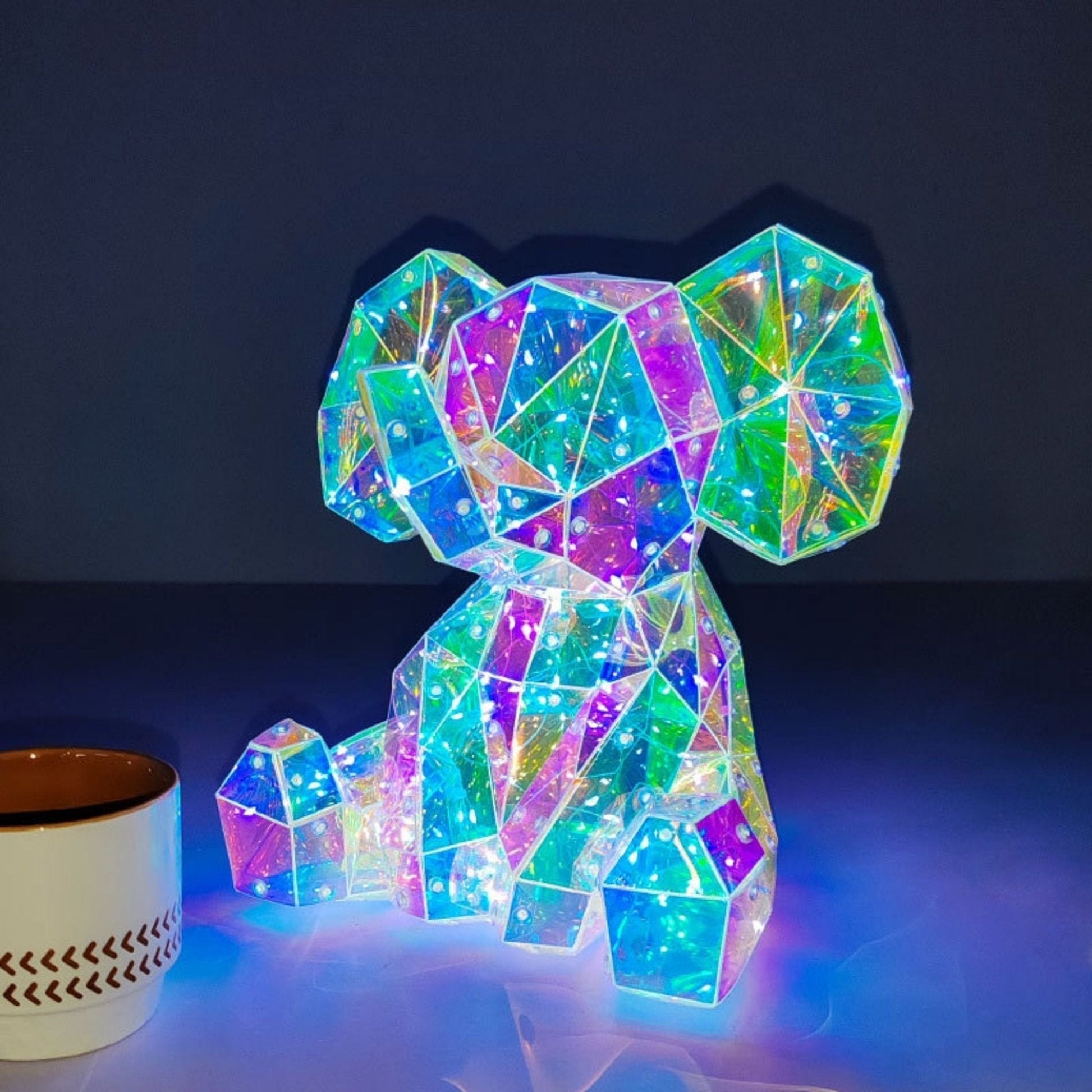 LED Nachtlamp | Kristal Look Met Zachte Gloed Voor Kinderkamer 3+ Jaar - KidsKorner