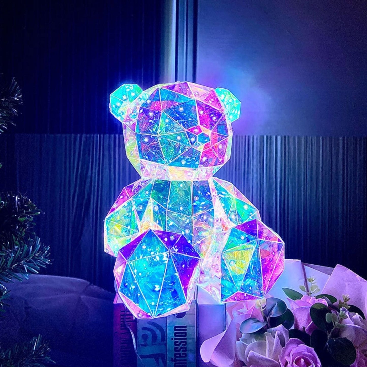 LED Nachtlamp | Kristal Look Met Zachte Gloed Voor Kinderkamer 3+ Jaar - KidsKorner