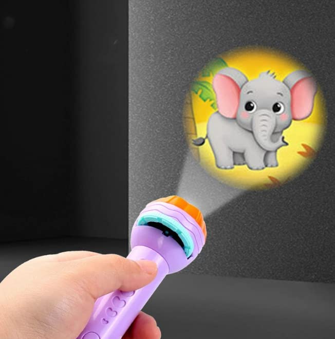 LumiPico Projector Zaklamp - Kind Nachtlampje - KidsKorner