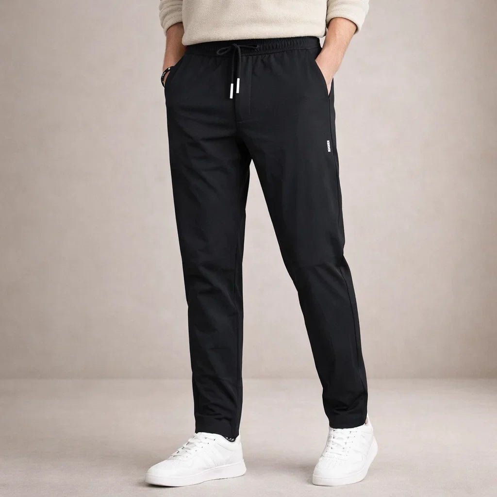 Marcel Stretchbroek Heren | Sneldrogende Joggingbroek Met Koord - Liovano