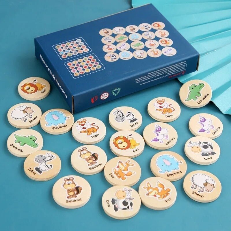 Memoriva Montessori Memoryspel Voor Kinderen - KidsKorner