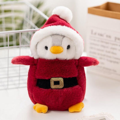 Mini Pinguïn Knuffel Met Outfit Zachte Pluche - KidsKorner