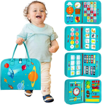 Montessori Activiteitenboek - Busy Book - Peuters 2 Tot 4 Jaar - KidsKorner