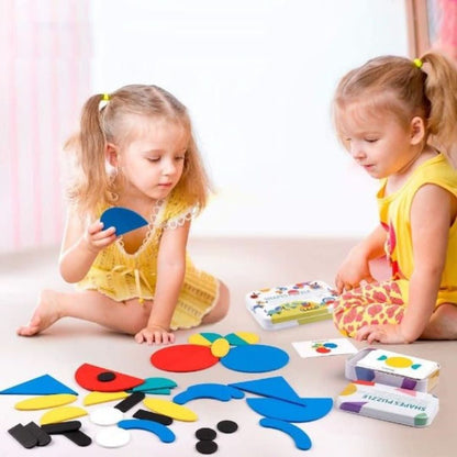 Montessori Educatieve Puzzelbox - 3 Tot 6 Jaar - KidsKorner