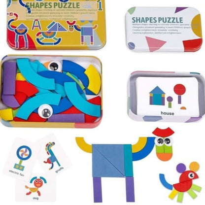 Montessori Educatieve Puzzelbox - 3 Tot 6 Jaar - KidsKorner