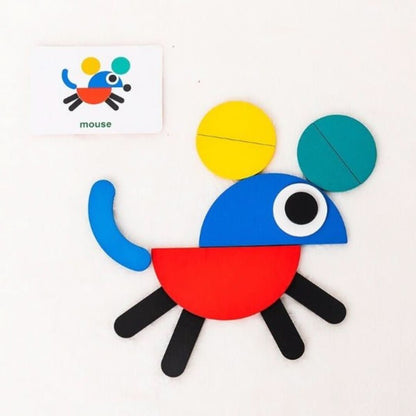 Montessori Educatieve Puzzelbox - 3 Tot 6 Jaar - KidsKorner