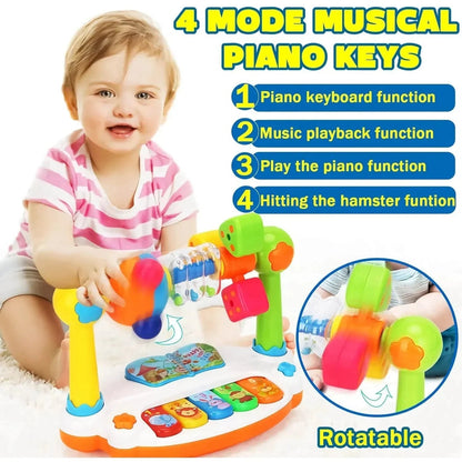 Muzikaal Baby Piano Speelgoed - KidsKorner
