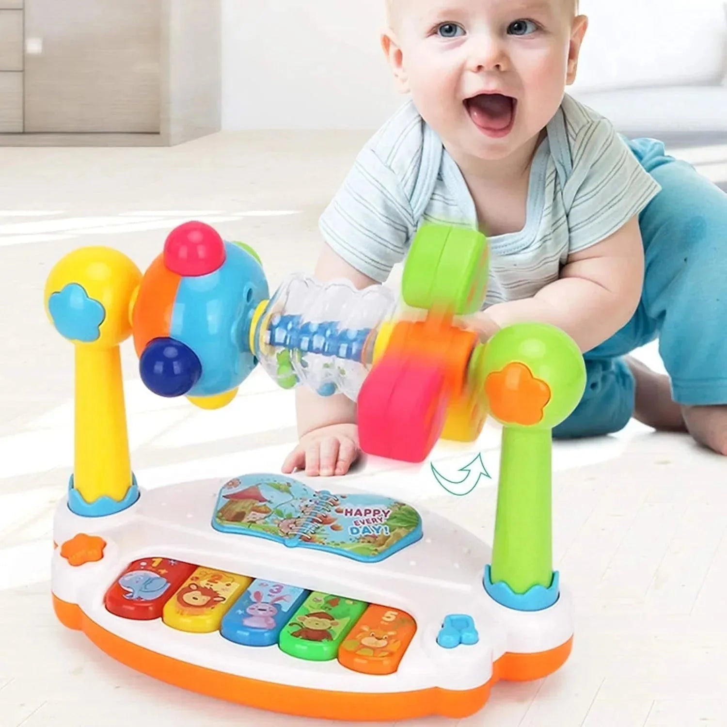 Muzikaal Baby Piano Speelgoed - KidsKorner