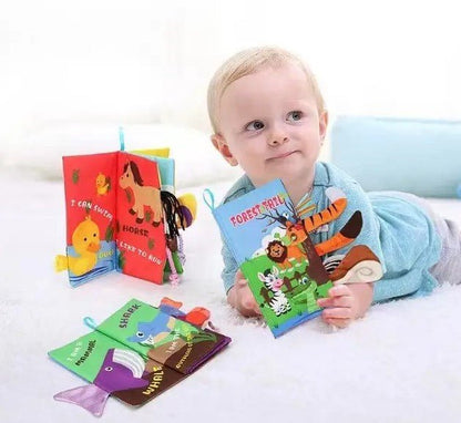 Nubilo Baby Voelboekje - Stoffen Boekje - KidsKorner