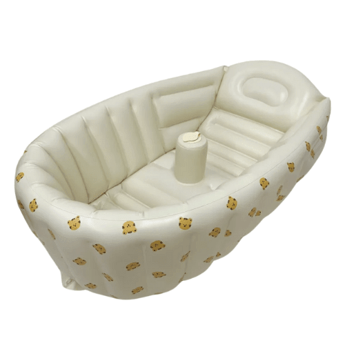 Opblaasbaar Babybad Met Hoofdsteun – Opvouwbaar Baby Badje - KidsKorner