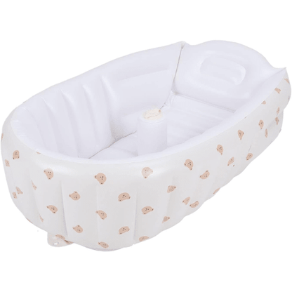 Opblaasbaar Babybad Met Hoofdsteun – Opvouwbaar Baby Badje - KidsKorner
