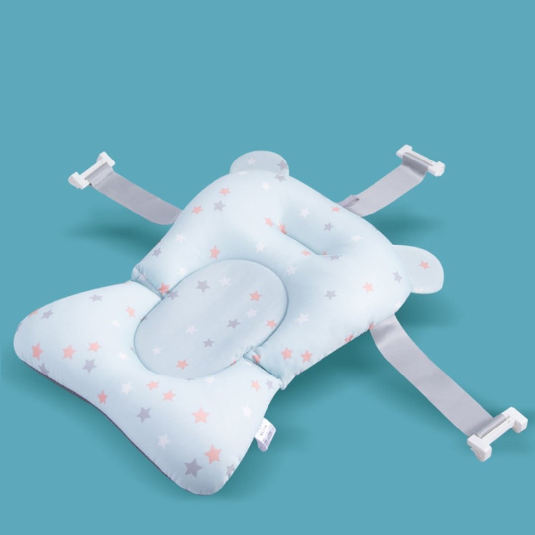 Opvouwbaar Antislip Baby Badzitje Met Veiligheidsbanden - KidsKorner
