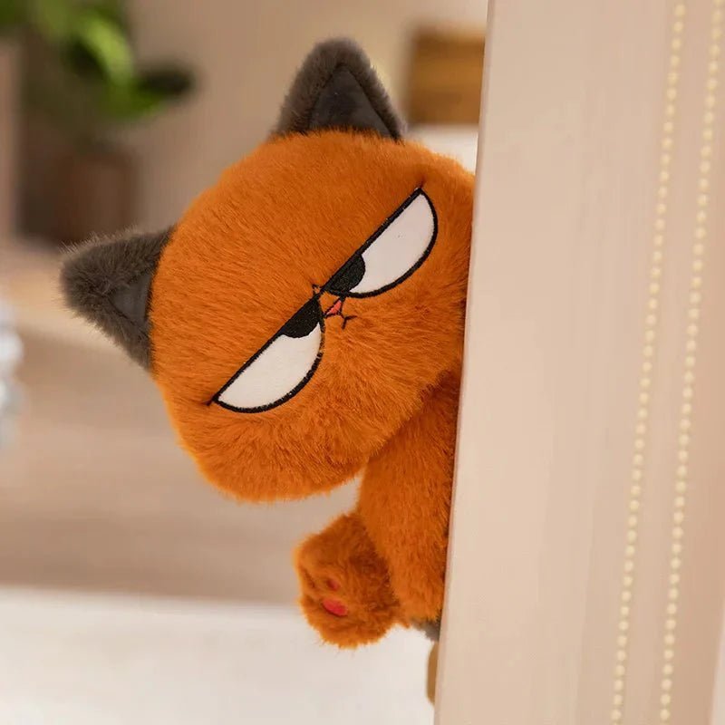 Oranje Kat Pluche 25 cm – Zachte Kinderknuffel - KidsKorner