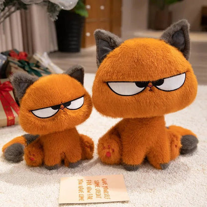 Oranje Kat Pluche 25 cm – Zachte Kinderknuffel - KidsKorner