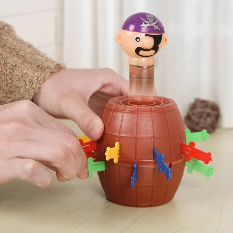 Piratenton Spel Voor Kinderen – Pop Up Piraat Familiespel Vanaf 4 Jaar - KidsKorner