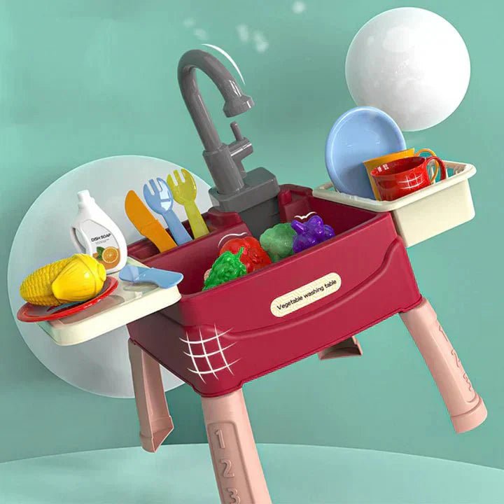 PlaySink Kinder Wasbak - Interactieve Speelgoed Wasbak - KidsKorner
