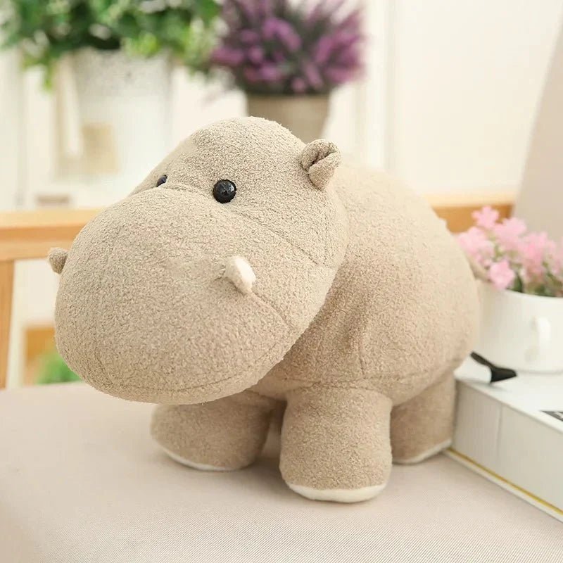 Pluche Olifant Of Nijlpaard Knuffel 25cm - KidsKorner
