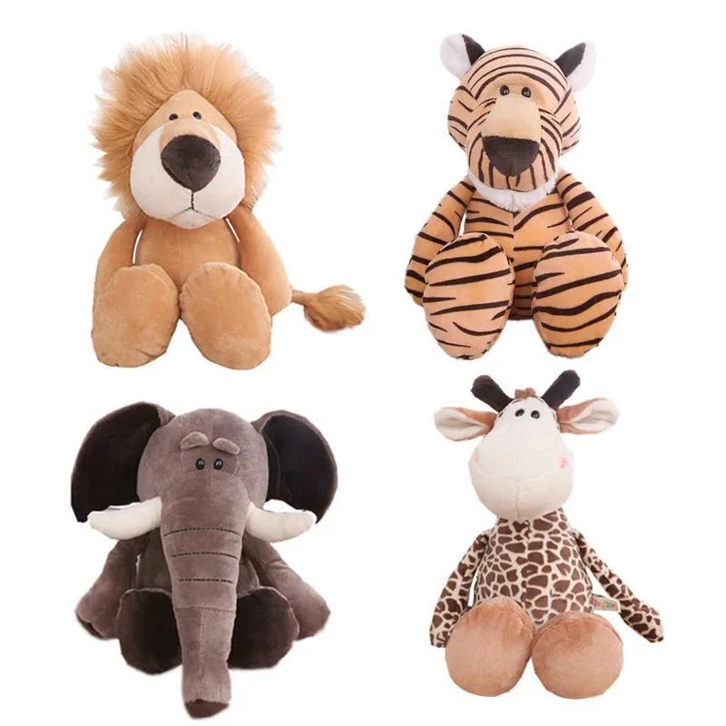 Pluche Tijger Knuffel – Zachte Jungle Knuffel - KidsKorner