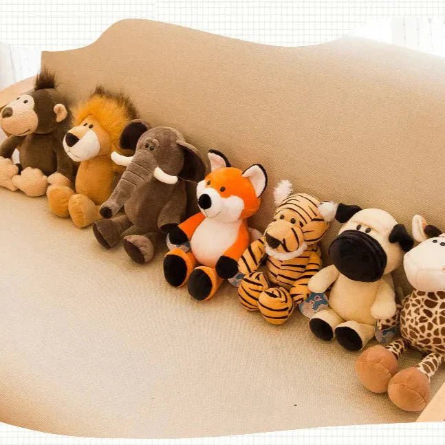 Pluche Tijger Knuffel – Zachte Jungle Knuffel - KidsKorner
