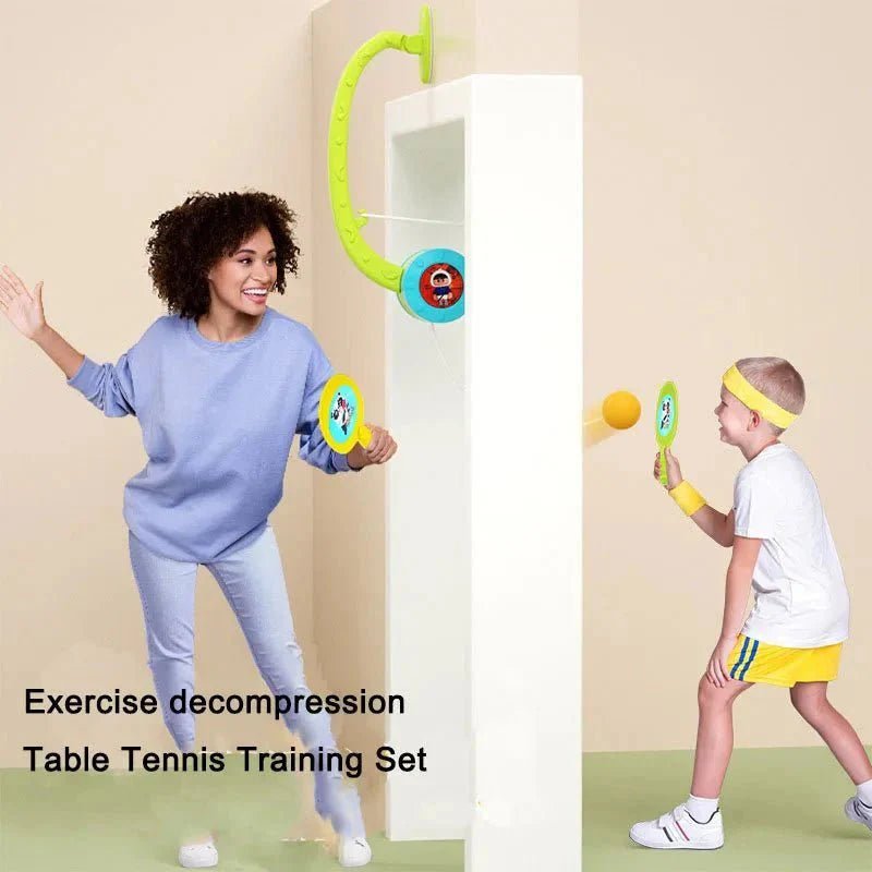 Pongaro Tafeltennis Trainer – Hangende Pingpong Set - KidsKorner