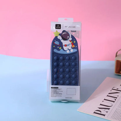 Pop - It Etui Voor Kinderen – Fidget Pennenzak Met Rits - KidsKorner