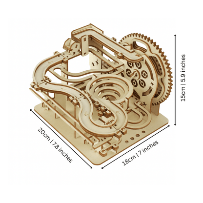 Radimo Knikkerbaan Bouwpakket - Houten 3D Puzzel - KidsKorner