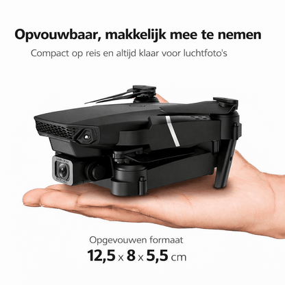 RC Drone Met Camera Voor Kinderen | Opvouwbaar WiFi FPV Live Beeld 4K - KidsKorner
