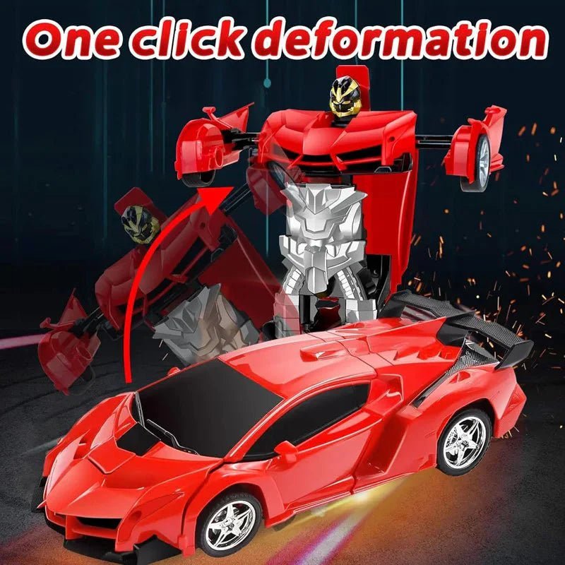 RC Transformeerbare Robot Auto Met Afstandsbediening - KidsKorner
