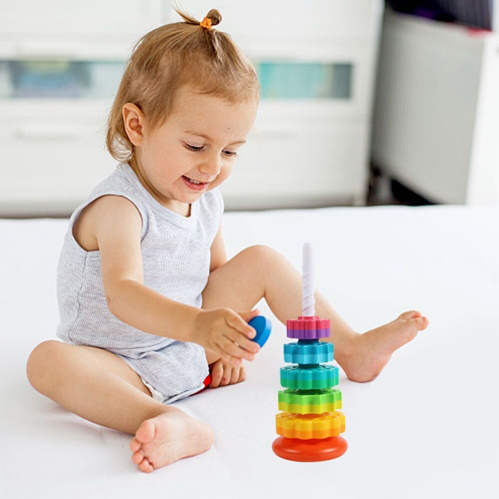 Rotina Draaiende Stapeltoren - Stapelringen Baby - KidsKorner