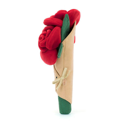Rozenboeket Knuffel | Pluche Polyester Linnen Met Lachgezicht Vanaf Geboorte - KidsKorner