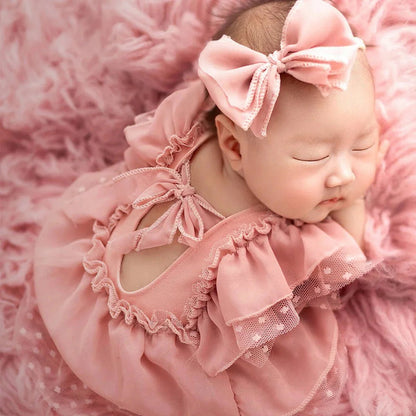 RozeViva Pasgeborene Fotoshoot Set - Baby Romper Outfit - KidsKorner