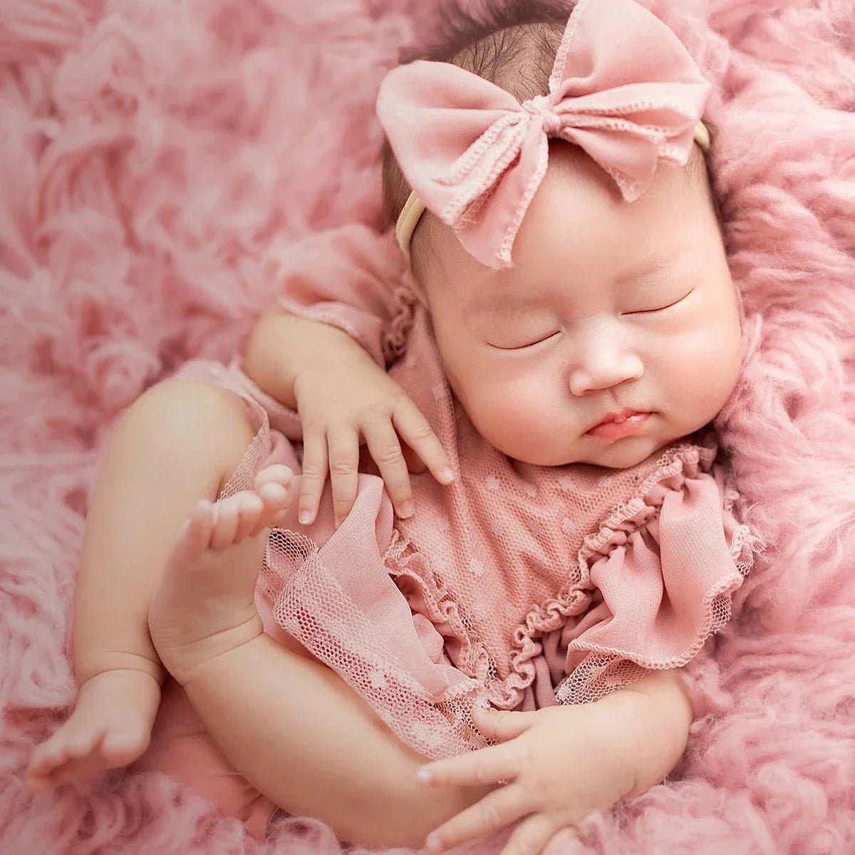 RozeViva Pasgeborene Fotoshoot Set - Baby Romper Outfit - KidsKorner