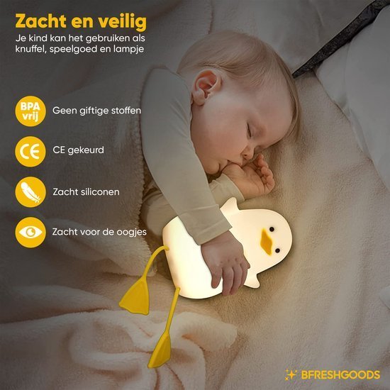 Slaapvriend Nachtlampje Voor Kinderen - KidsKorner