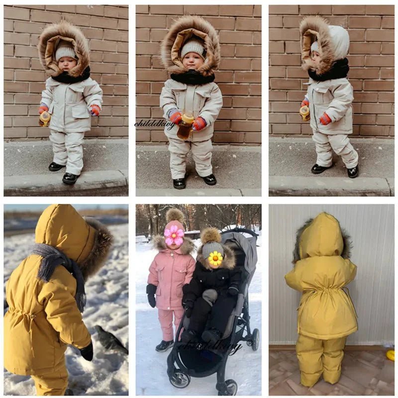 SneeuwNest Baby Winterset - Jas En Skipak - KidsKorner
