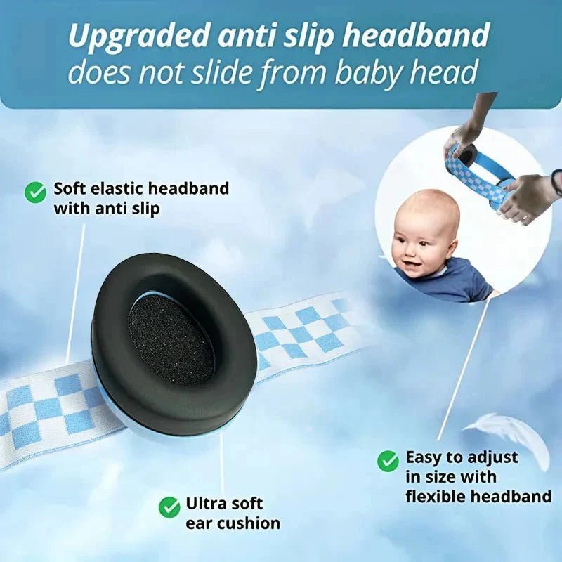 SnoozShield Geluiddempende Kinder Oorbeschermers Voor Slapen - KidsKorner