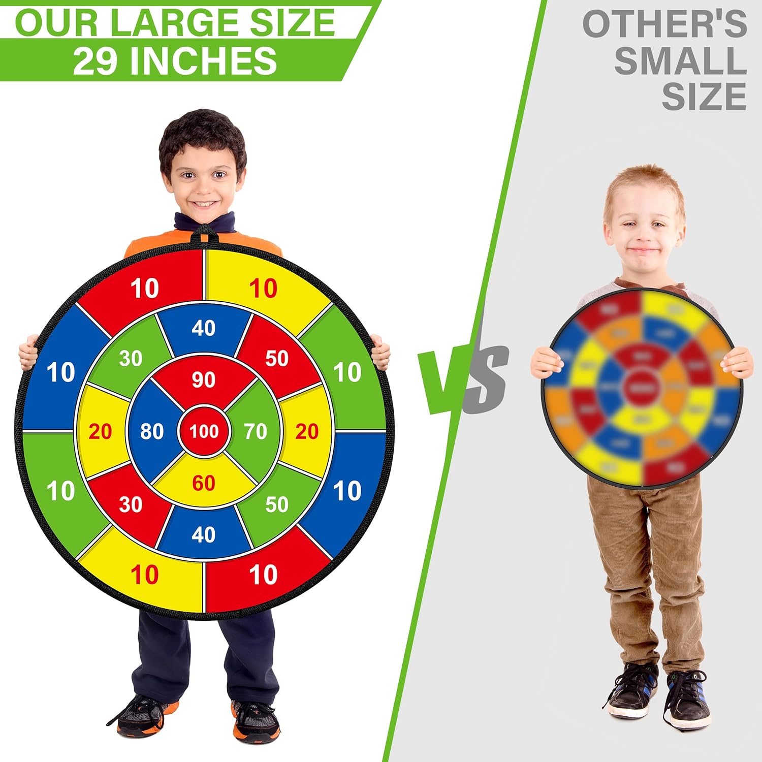 SpelMaat Dartbord Voor Kinderen – Dartspel Voor Binnen En Buiten - KidsKorner