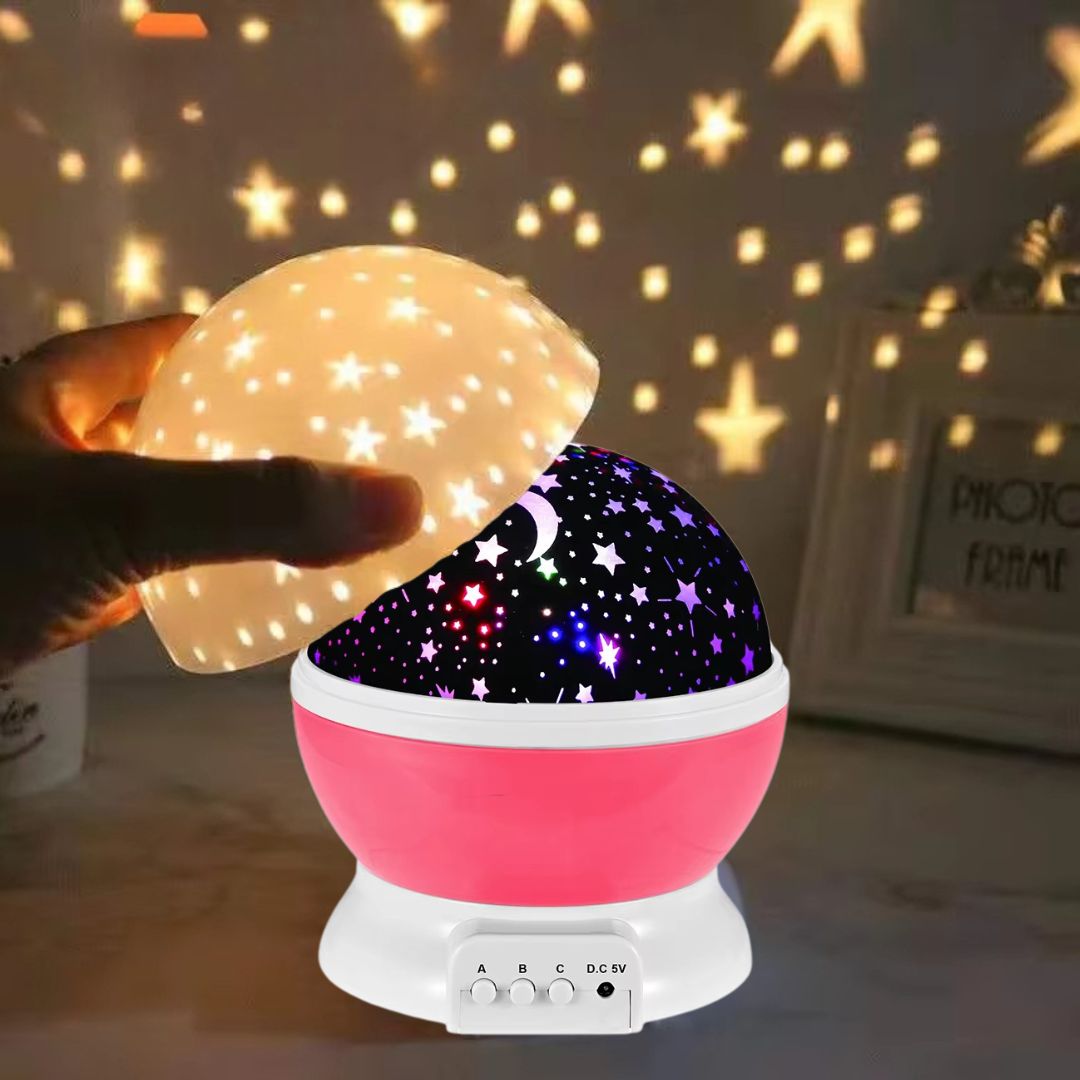 Sterren Projector Nachtlamp Kind – Sterrenhemel Nachtlampje - KidsKorner