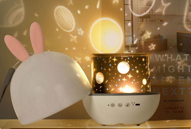 Sterrenprojector Nachtlamp Voor Kinderen Met Afstandsbediening - KidsKorner