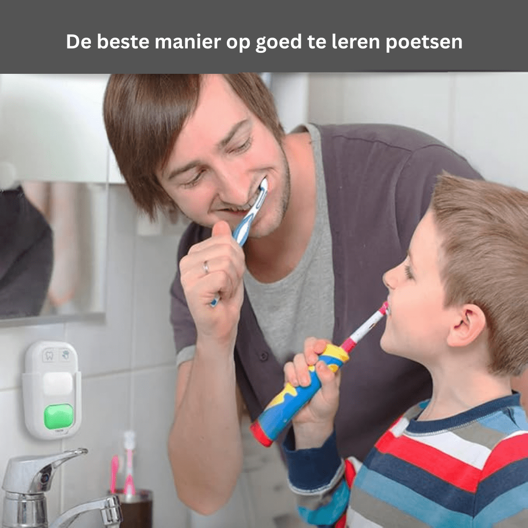 Tandenpoets En Handwas Timer Voor Kinderen | Led Signaal, 3 Knoppen, 3+ Jaar - KidsKorner