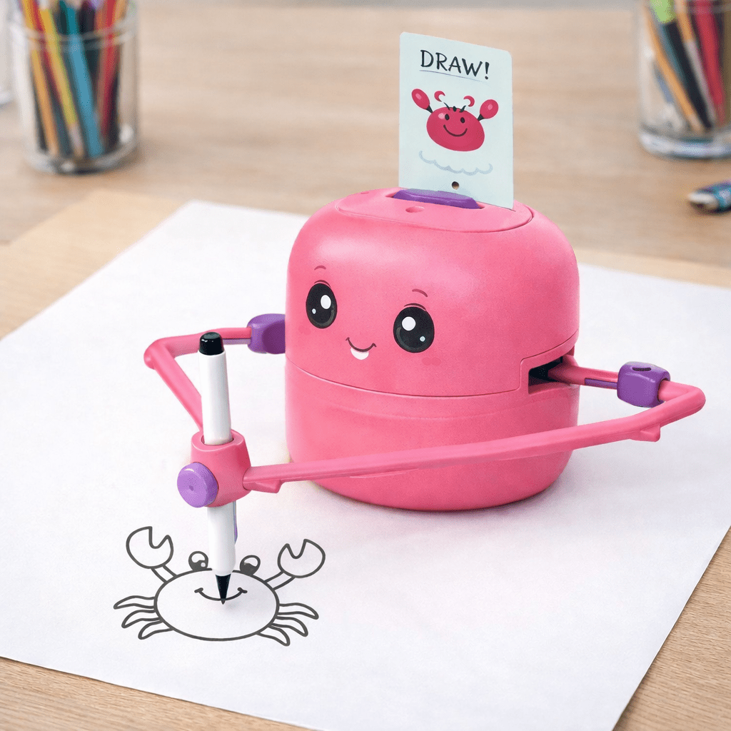 Tekenrobot Voor Kinderen – Interactief USB Oplaadbaar Met 100 Tekenkaarten Vanaf 5 Jaar - KidsKorner