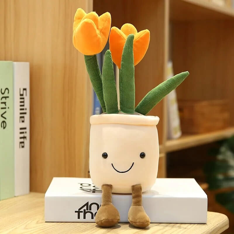 TulpiLuma Tulp Knuffel - Pluche Bloem Knuffel - KidsKorner