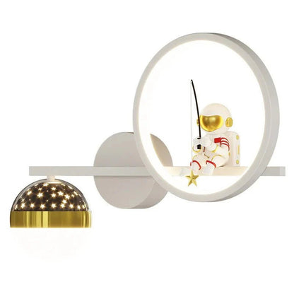 Wandlamp Kinderkamer Met Sterrenhemel Projectie En Nachtlamp - KidsKorner
