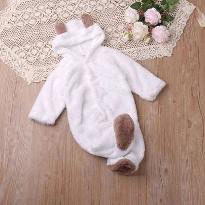 Warm Baby Boxpakje Met Capuchon En Lange Mouwen - KidsKorner