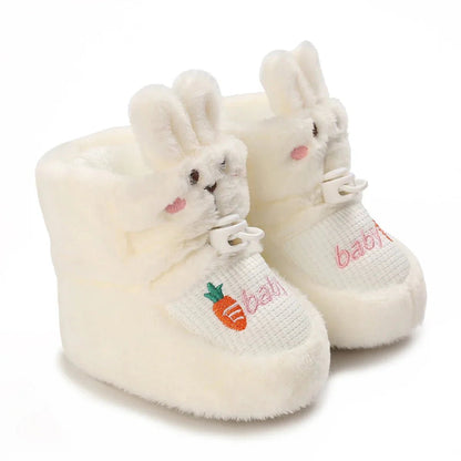 Warme Baby Winterslofjes Antislip Met Klittenband - KidsKorner